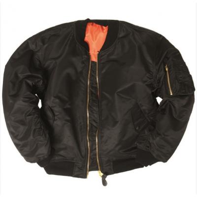 Куртка летная МА1 Mil-Tec, цвет Black