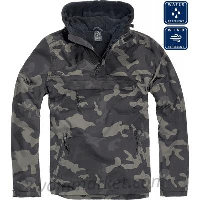Куртка WINDBREAKER Brandit, цвет Darkcamo