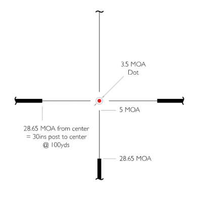 Оптический прицел Hawke Vantage IR 3 - 12×50 IR (L4a)
