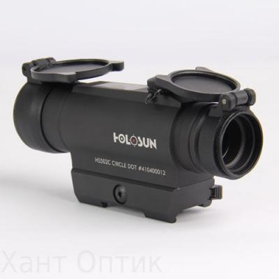 Коллиматорный прицел Holosun Infiniti HS502C на Weaver/Picatinny