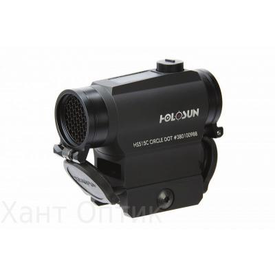 Коллиматорный прицел Holosun Paralow HS515C на Weaver/Picatinny