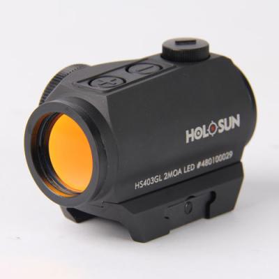 Коллиматорный прицел Holosun PARALOW HS403GL на Weaver
