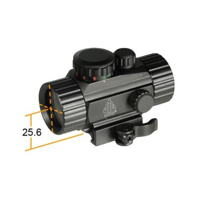 Коллиматорный прицел Leapers UTG 1х30 Compact, закрытый на Weaver