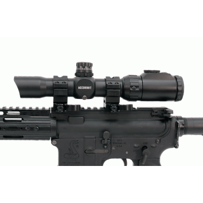 Оптический прицел Leapers Accushot T8 Tactical 1-8X28 сетка Mil-dot