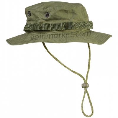 Панама Boonie Hat NR с хвостом Helikon, цвет Olive green
