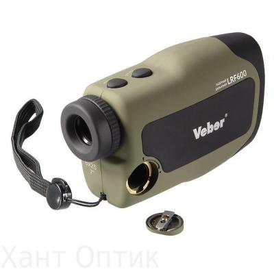 Лазерный дальномер Veber 6x25 LRF600 green