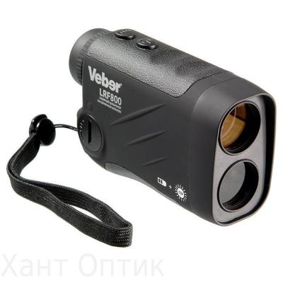 Лазерный дальномер Veber 6x25 LRF800 black